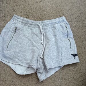 Victoria's Secret Light Gray Athletic Shorts